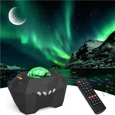 Night Galaxy Northern Lights Aurora Projecto sa Bluetooth daljinskim upravljačem za zvučnike